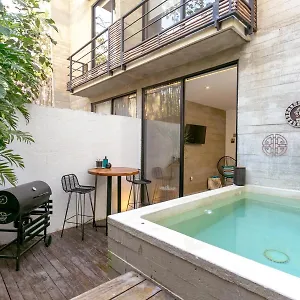 With Private Plunge Pool At Madara Earth 1 Appartement Tulum
